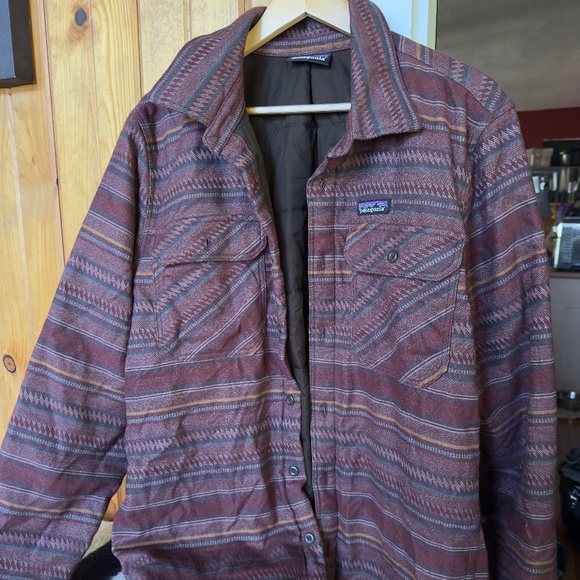 Patagonia Insulated Fjord Flannel Jacket Coat - Picture 1 of 2